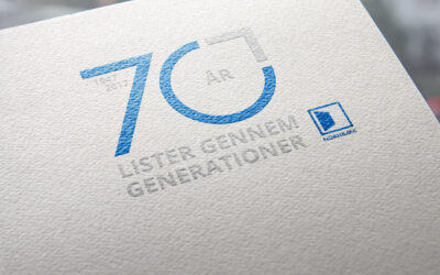 Jubilæumslogo til Hornbæk